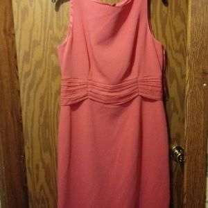 Talbots sleeveless sheath dress
